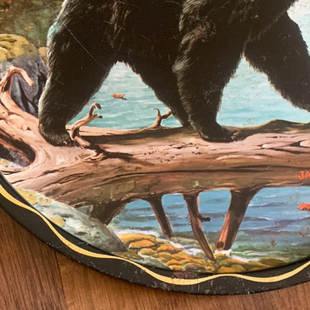 60s James L Artig Bear Tray
